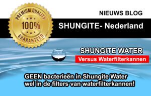 Waterfilterkan VS Shungite water