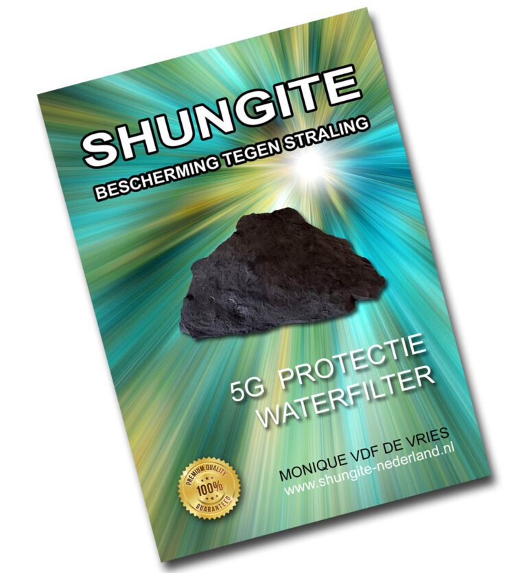 Paperback "SHUNGITE Bescherming Tegen Straling" - Shungite Nederland