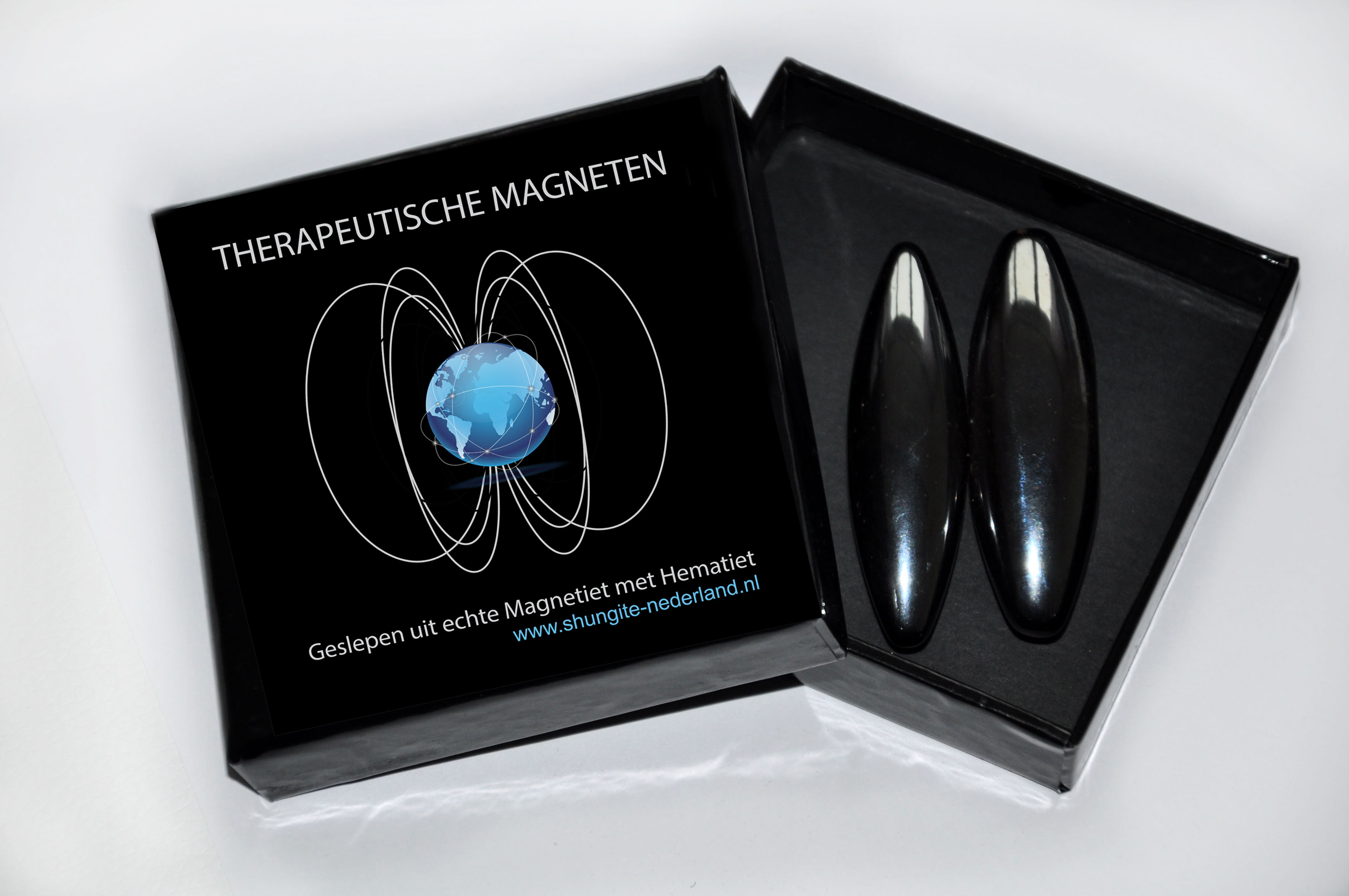 Magneet therapie - set van hematiet en magnetiet